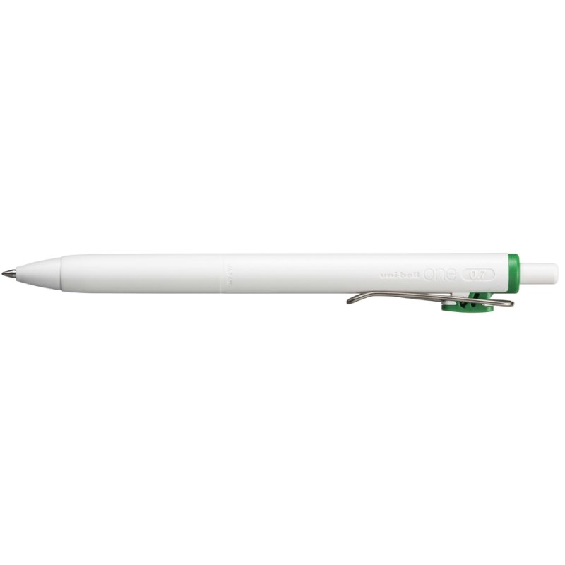 uni-ball gel rollerpen One, drukknop, zwart, 0,35 mm